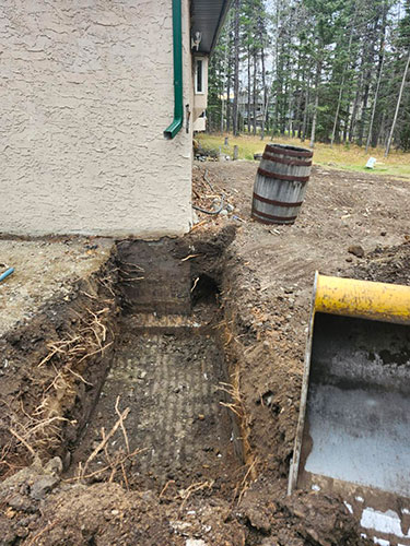 Image 4 - foundation excavation by Calgary's 2 Sons Excavating.